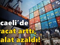 Kocaeli’de ihracat arttı, ithalat azaldı!