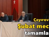 Çayırova’da Şubat meclisi tamamlandı