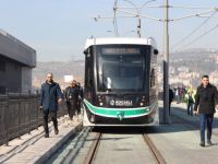 Şehir Hastanesi tramvayında test sürüşü