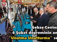 Gebze Center’dan 6 Şubat depreminin anısına ‘Unutma Unutturma’ sergisi