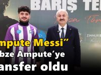 “Ampute Messi” Gebze Ampute’ye Transfer Oldu