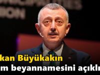 Büyükakın seçim beyannamesini açıklıyor