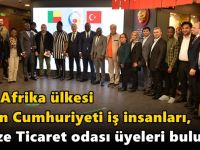 Batı Afrika ülkesi  Benin Cumhuriyeti iş insanları, Gebze Ticaret odası üyeleri buluştu