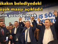 Büyükakın belediyedeki en düşük maaşı açıkladı! İşçilerin yüzü gülecek