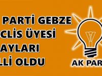 AK Parti Gebze meclis üyesi adayları belirlendi!