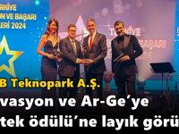 GOSB Teknopark A.Ş. ‘İnovasyon ve Ar-Ge’ye Destek Ödülü’ne layık görüldü