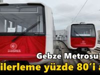 Gebze Metrosu’nda ilerleme yüzde 80’i aştı