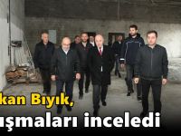 Başkan Bıyık, çalışmaları inceledi