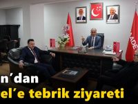 Akın’dan Türel’e tebrik ziyareti