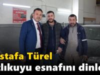 Mustafa Türel Tatlıkuyu esnafını dinledi