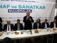 Başkan Büyükakın sanayi esnafıyla iftar yaptı