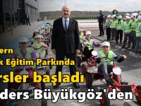 Modern Trafik Eğitim Parkında Dersler Başladı