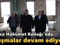 Darıca Hükümet Konağı’nda çalışmalar devam ediyor