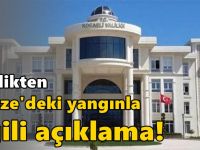 Kocaeli Valiliğinden Gebze'deki yangınla ilgili açıklama! 2 kişi hayatını kaybetti