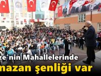 Gebze’nin Mahallelerinde Ramazan Şenliği Var