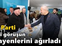 GEBZE AK PARTİ MİLLİ GÖRÜŞÜN DUAYENLERİNİ AĞIRLADI