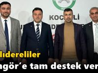 Yağlıdereliler Güngör’e tam destek verdi