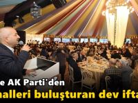 GEBZE AK PARTİDEN KIRSAL MAHALLERİ BULUŞTURAN DEV İFTAR