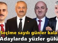 AK Adaylarda yüzler gülüyor