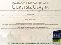 Bayramda mezarlıklara ücretsiz ulaşım