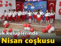 Çocuk kulüplerinde 23 Nisan coşkusu