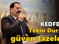 KEDFE’de Tekin Dursun güven tazeledi