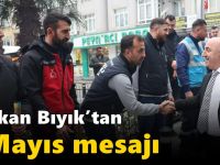 Başkan Bıyık’tan 1 Mayıs mesajı