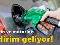 Benzin ve motorine indirim geliyor!