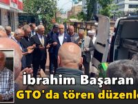 İbrahim Başaran için GTO'da tören düzenlendi