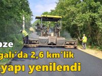 Gebze Kargalı’da 2,6 km’lik üstyapı yenilendi