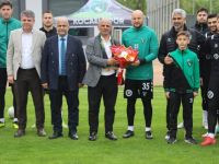 Şener Söğüt'ten Kocaelispor'a şampiyonluk ziyareti