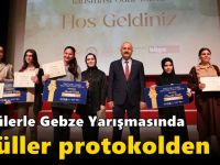 Öykülerle Gebze Yarışmasında Ödüller Protokolden
