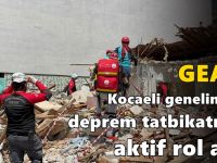 GEAK, Kocaeli Genelindeki Deprem Tatbikatında Aktif Rol Aldı
