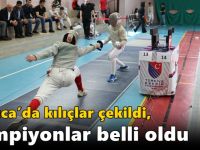 TÜRKİYE ESKRİM ŞAMPİYONASI’NIN NEFES KESEN FİNALLERİ DARICA’DA GERÇEKLEŞTİRİLDİ