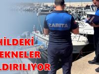 Darıca sahilinde ki o tekneler kaldırılıyor!