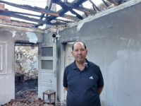 Büyükşehir’den evi yanan vatandaşa yardım eli