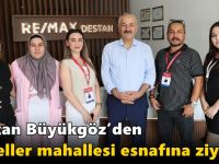 Başkan Büyükgöz’den Güzeller Mahallesi Esnafına Ziyaret