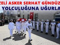 Gebzeli asker Serhat Gündüz son yolculuğuna uğurlandı