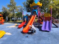 Büyükşehir’den çocuklara güvenli oyun alanları