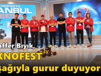 BAŞKAN MUZAFFER BIYIK, TEKNOFEST’TE ÜÇÜNCÜ OLAN DARICALI GENÇLERİ AĞIRLADI