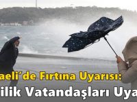 Kocaeli’de Fırtına Uyarısı: Valilik Vatandaşları Uyardı