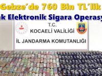 Gebze’de 760 Bin TL’lik Kaçak Elektronik Sigara Operasyonu