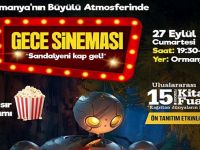 Kitap Fuarı’nın ruhu gece sineması ile Ormanya’da