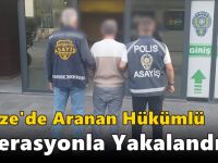Gebze'de Aranan Hükümlü Operasyonla Yakalandı
