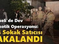 Kocaeli’de Dev Narkotik Operasyonu: 124 Sokak Satıcısı Yakalandı