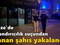 Gebze'de Dolandırıcılık Suçundan Aranan Şahıs Yakalandı