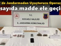 Gebze’de Jandarmadan Uyuşturucu Operasyonu: Çok Sayıda Madde Ele Geçirildi
