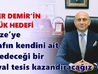 Gebze’ye esnafın kendini ait hissedeceği bir sosyal tesis kazandıracağız