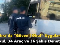 Kandıra’da “Güvenli Okul” Uygulaması: 16 Okul, 34 Araç ve 36 Şahıs Denetlendi