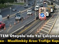 TEM Otoyolu'nda Yol Çalışması: Dilovası - Muallimköy Arası Trafiğe Kapanıyor